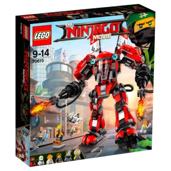Lego set Ninjago movie fire mech LE70615